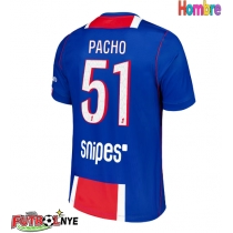 Camiseta Paris Saint-Germain Willian Pacho #51 Primera Equipación 2026-27 manga corta